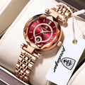 High Quality Exquisite Wristwatch for Woman Waterproof Stainless Steel Date Quartz Ladies Watch Elegant Women'S Watches