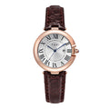 Simple Fashion Women'S Watch Elegant Women'S Style Luxury round Small Dial Calendar Belt Watch Holiday Gift Relogio Feminin